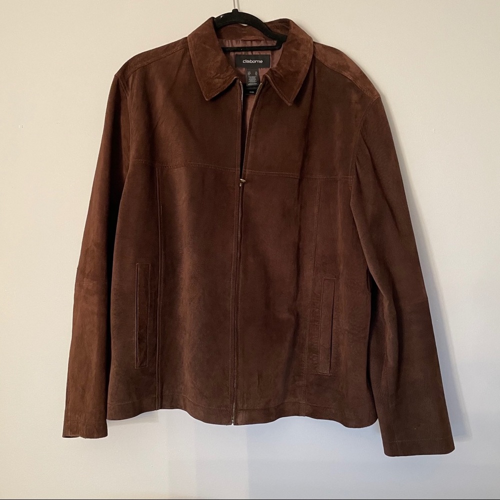 Brown men’s Claiborne jacket